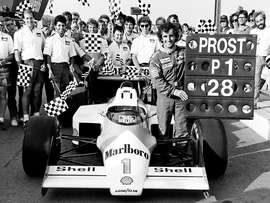 Magnettafel Alain Prost, Gewinner, Portugal, 1987