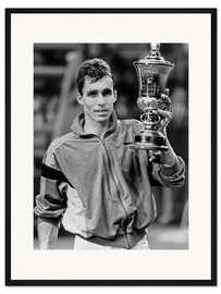 Gerahmter Kunstdruck Ivan Lendl, Tennisspieler