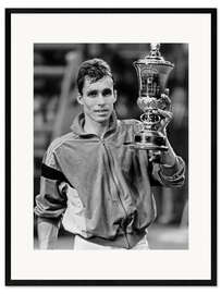 Framed art print Ivan Lendl, Tennis player
