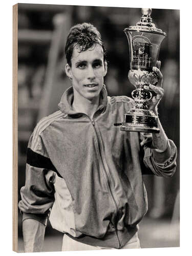 Stampa su legno Ivan Lendl, Tennis player