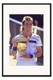 Gerahmter Kunstdruck Pat Cash, Tennisspieler II