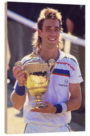 Stampa su legno Pat Cash, Tennis Player II