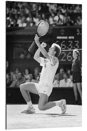 Aluminium print Stefan Edberg, Tennis player