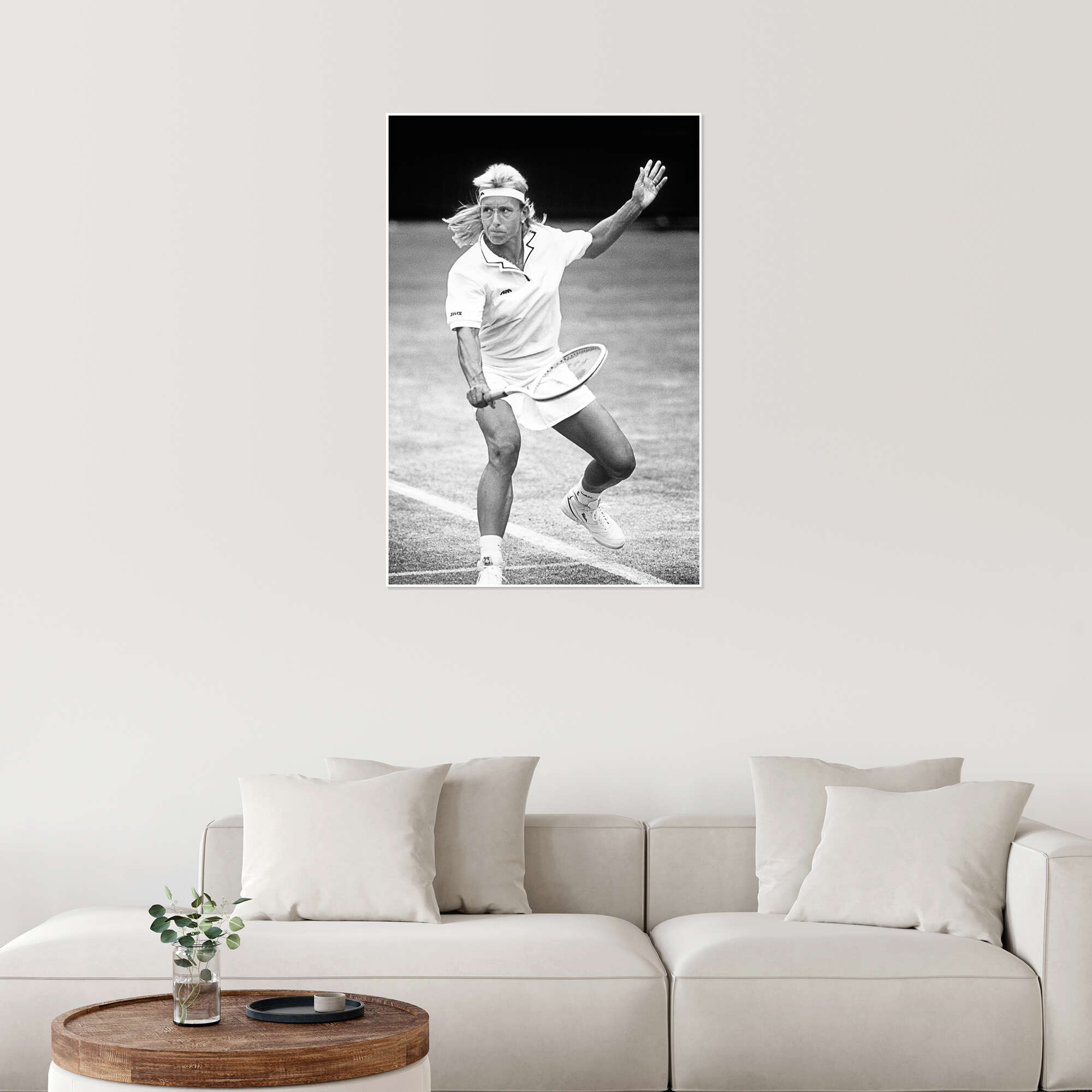 Martina Navratilova, Tennis player print by Bridgeman Images Posterlounge