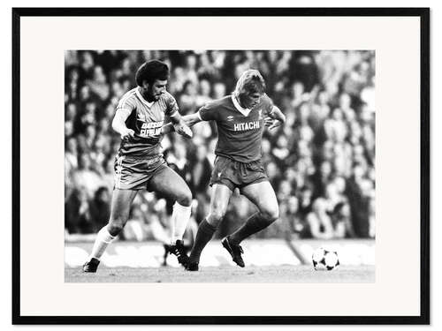 Ingelijste kunstdruk Liverpool - Middlesbrough, 17 September 1981