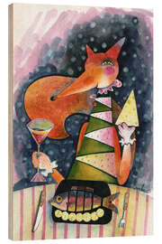 Wood print Life Starts to Improve - Elena Samborskaja