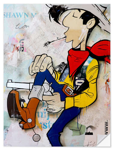 Wall sticker Lucky Luke