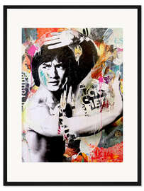 Gerahmter Kunstdruck Jacky Chan