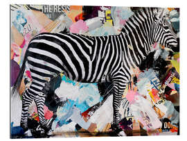 Galleriprint Pop Art Zebra