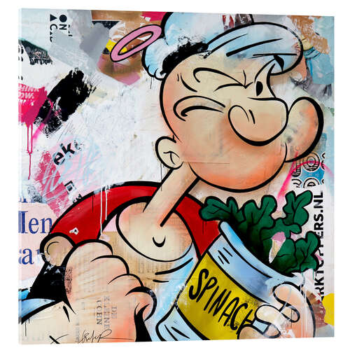 Akrylbillede Popeye Fueltime