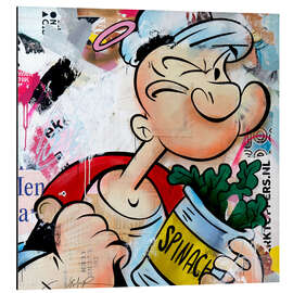 Tableau en aluminium Popeye Fueltime