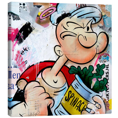 Quadro em tela Popeye Fueltime