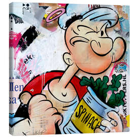 Quadro em tela Popeye Fueltime