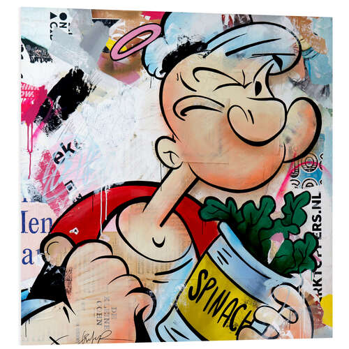 Tableau en PVC Popeye Fueltime