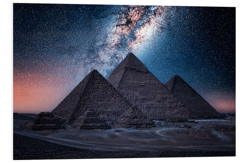 Foam board print Egyptian Night