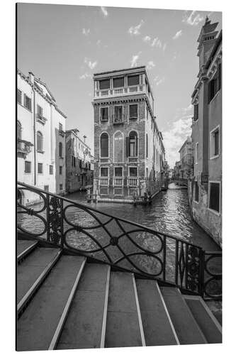 Aluminium print Ponte dei Conzafelzi in Venice