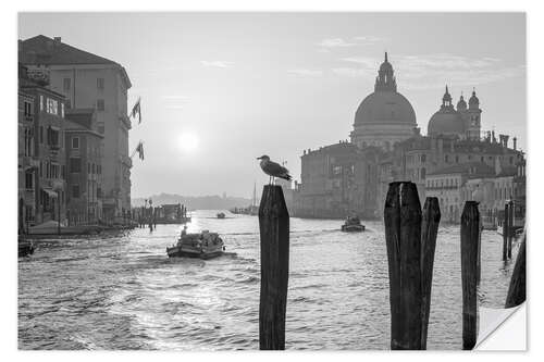 Wall sticker Sunrise on the Grand Canal, Venice