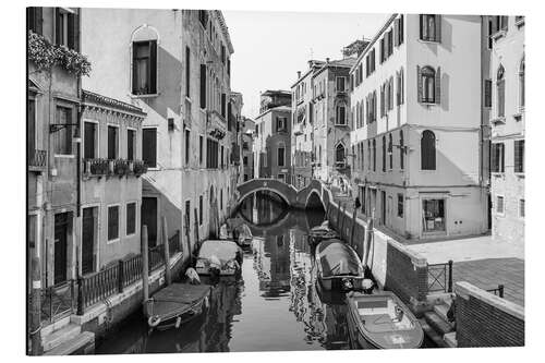 Aluminium print Narrow streets in Venice