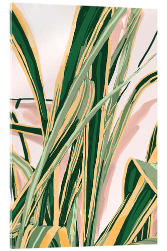 Acrylglas print Botanical Unfolding