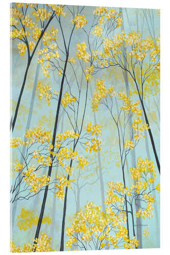 Acrylic print Blooming maple