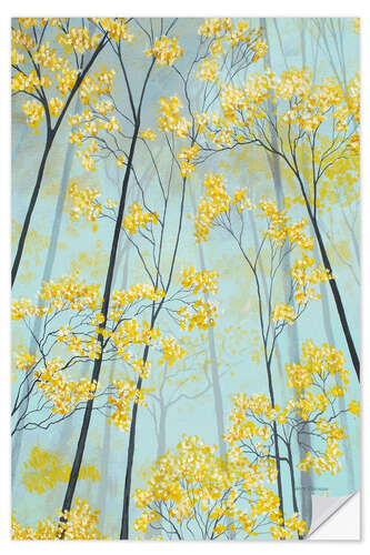 Muursticker Blooming maple