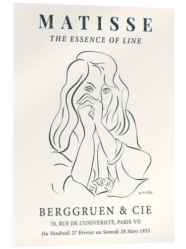 Acrylic print Lines - Berggruen & Cie