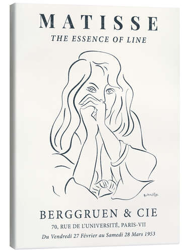 Tableau sur toile Lines - Berggruen & Cie