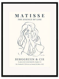 Ingelijste kunstdruk Lines - Berggruen &amp; Cie