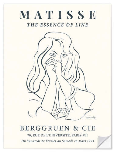 Sticker mural Lines - Berggruen & Cie