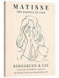 Tableau en bois Lines - Berggruen &amp; Cie