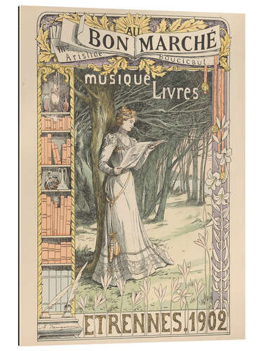 Gallery print Au Bon Marché - Musique Livres