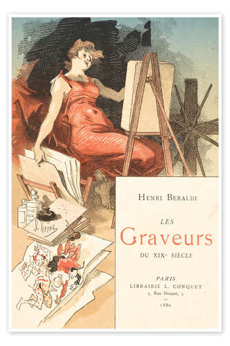 Poster Les graveurs du XIXe siècle