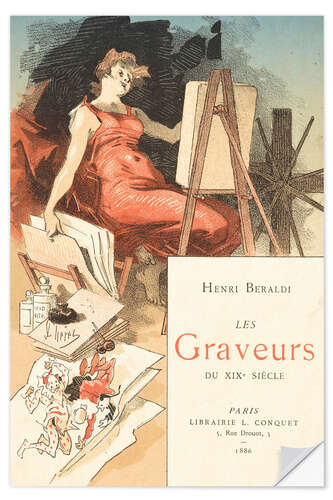 Sisustustarra Les graveurs du XIXe siècle
