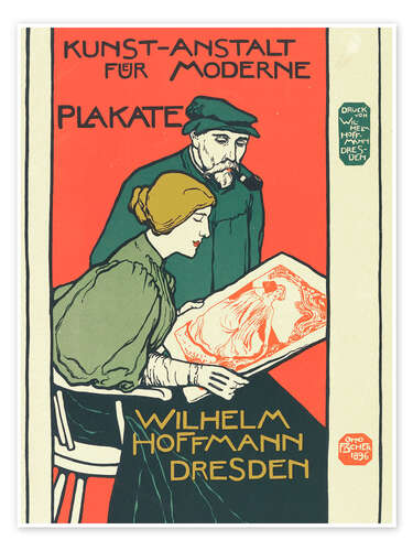 Póster Kunst-Anstalt für Moderne Plakate