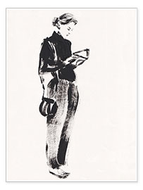 Poster Woman reading