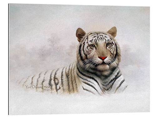 Galleriprint White Tiger in the Snow