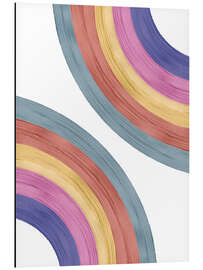 Magnettafel Good Vibes Rainbow