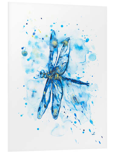 PVC-tavla Blue Dragonfly