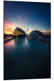 Magnettafel Valencia - Stadt der Künste und Wissenschaften