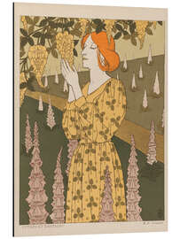 Magnettafel Goldregen und Fingerhut I