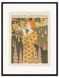 Gerahmter Kunstdruck Goldregen und Fingerhut