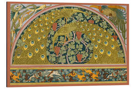 Magnettafel "Hasen u. Hunde in Brombeersträuchern“, "Pfauen mit Fisch und Seetang"