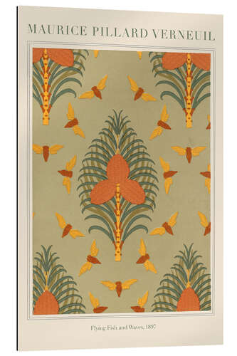 Gallery print Design for wallpaper "Cicadas and Pine"