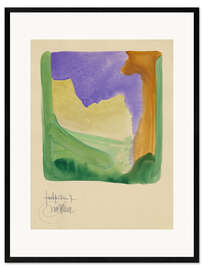 Framed art print Abstract Colour Study VII