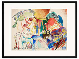 Gerahmter Kunstdruck Allerheiligen II (Komposition mit Heiligen), 1911