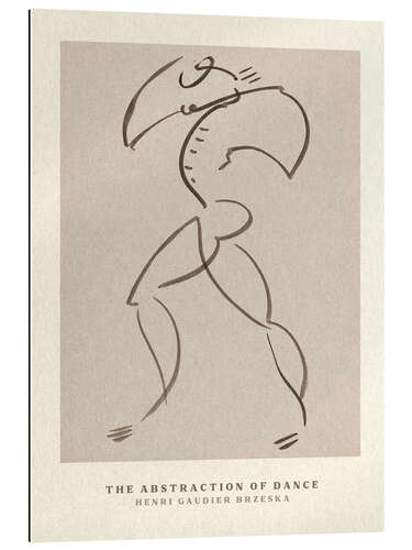 Gallery Print Abstract Dancing Figure III