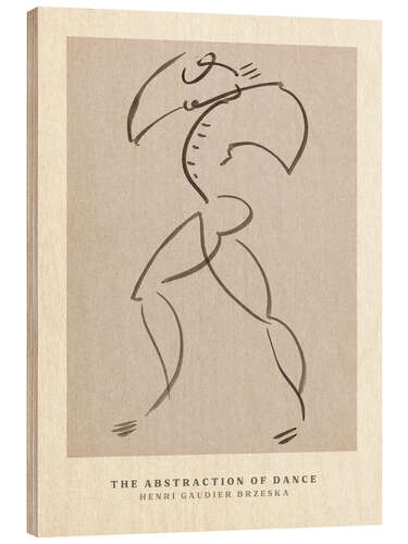 Trebilde Abstract Dancing Figure III