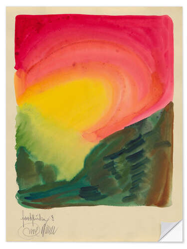 Wandsticker Abstract Colour Study III