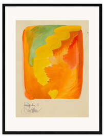 Framed art print Abstract Colour Study V