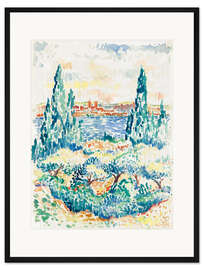 Gerahmter Kunstdruck Antibes